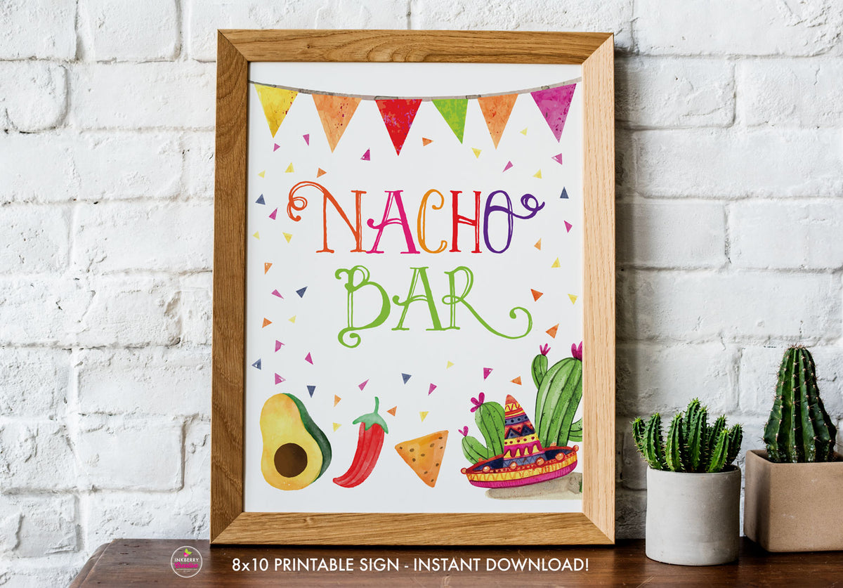 Nacho chantent Bar Printable Sign nacho-chantent-bar-printable-sign