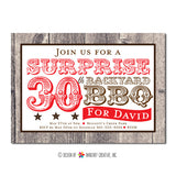 Backyard Barbecue Party Invitation - inkberrycards