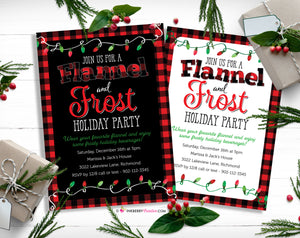 New Christmas Party Invitations in the Shop - My Favorite, Unique Holiday Christmas Party Themes