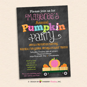 Favorite Fall Party Invitations