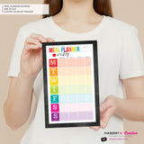 Easy Weekly Meal Planner Notepad