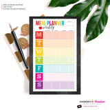 Easy Weekly Meal Planner Notepad