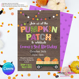 Pumpkin Patch Party Invitation - Instant Download, Printable, Edit in Canva