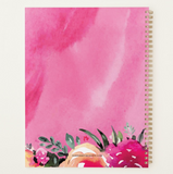 Painted Bright Floral Planner