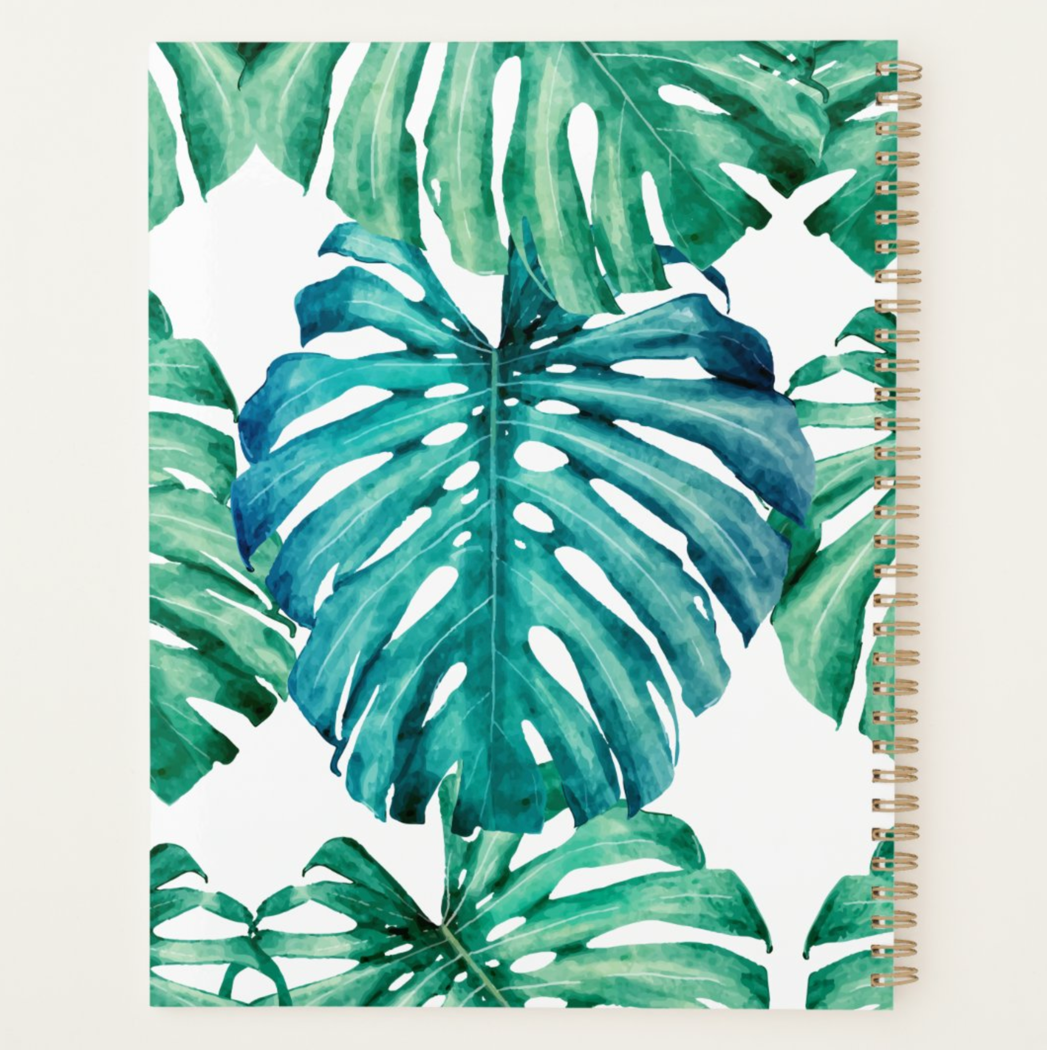 Painted Palm Leaf Planner