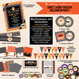 ON SALE!!! Sweet Spooktacular Kids' Halloween Party - DIY Printable Party Pack - inkberrycards