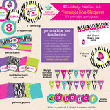 Fabulous Spa Sleepover Birthday Party Invitation - inkberrycards