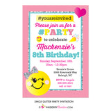Emoji Birthday Party Invitation - inkberrycards