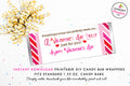 Hearts, Dots and Stripes Valentine's Day Candy Bar Wrapper - Instant Download Valentine for Kids (DIY/Digital File to Print Your Own)