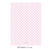 Pink Diamond Band - Girl's First Holy Communion Invitation