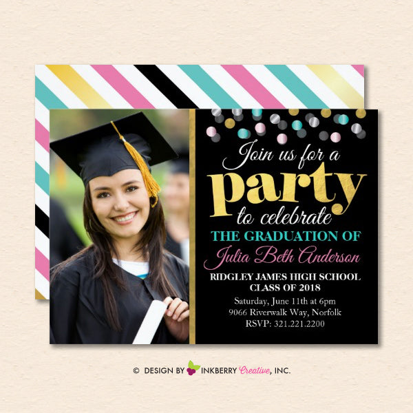 Graduation Reception Invitation Wording Ideas Tips For Creating Trendy