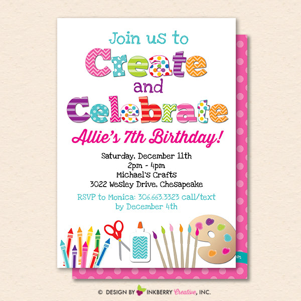 Create discount and invitation