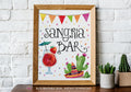 Taco Bout Love Bridal Shower - Sangria Bar - Printable Sign - 8x10