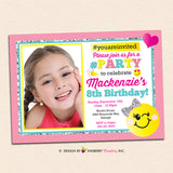 Emoji Birthday Party Invitation