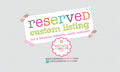 Z -Custom Order - 10 additional invitations for Claire - inkberrycards