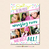 Super Mom - Mother's Day Photo Card - inkberrycards